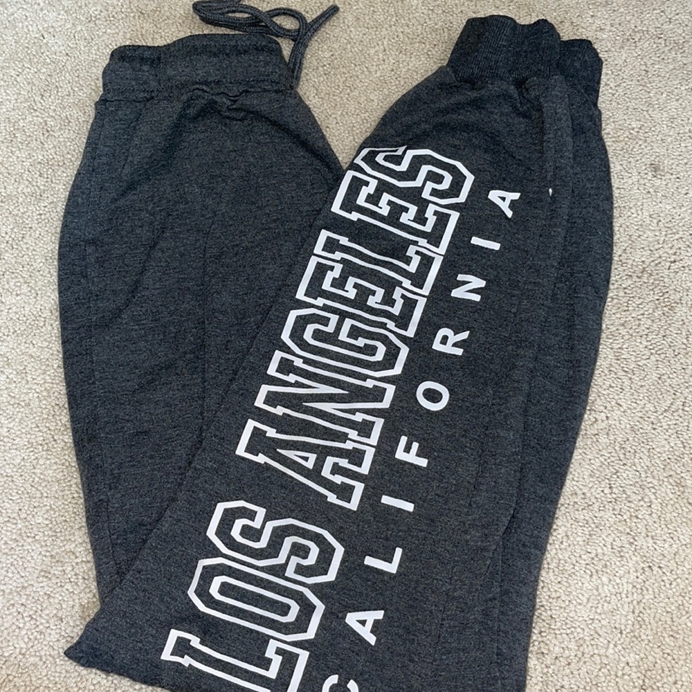 Grey Los Angeles sweat pants